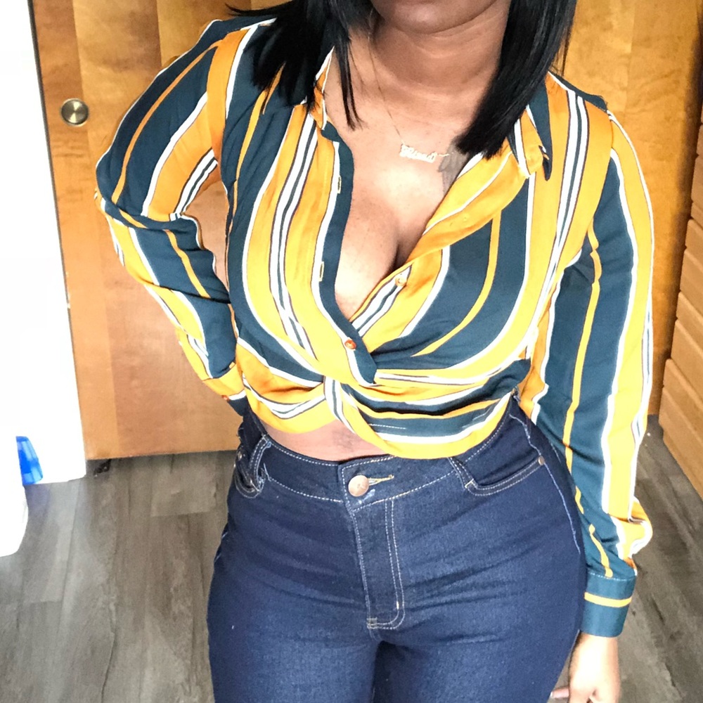 Long sleeve dress Crop top